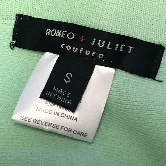 Romeo & Juliet Couture Pastel Green A-Line Skater Skirt Size Small - Picture 10 of 11